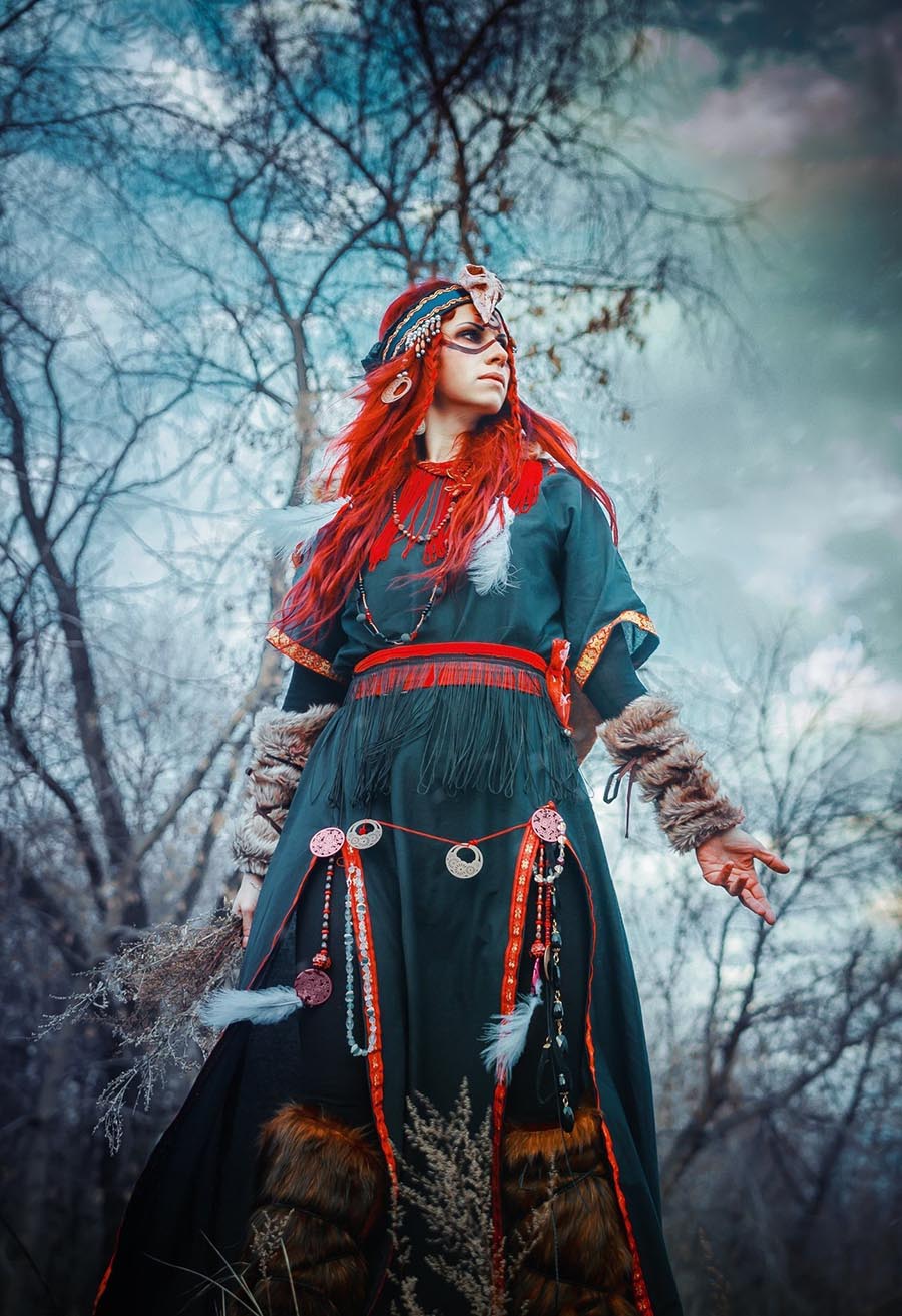 Girls in Slavic costumes underwear in Patna